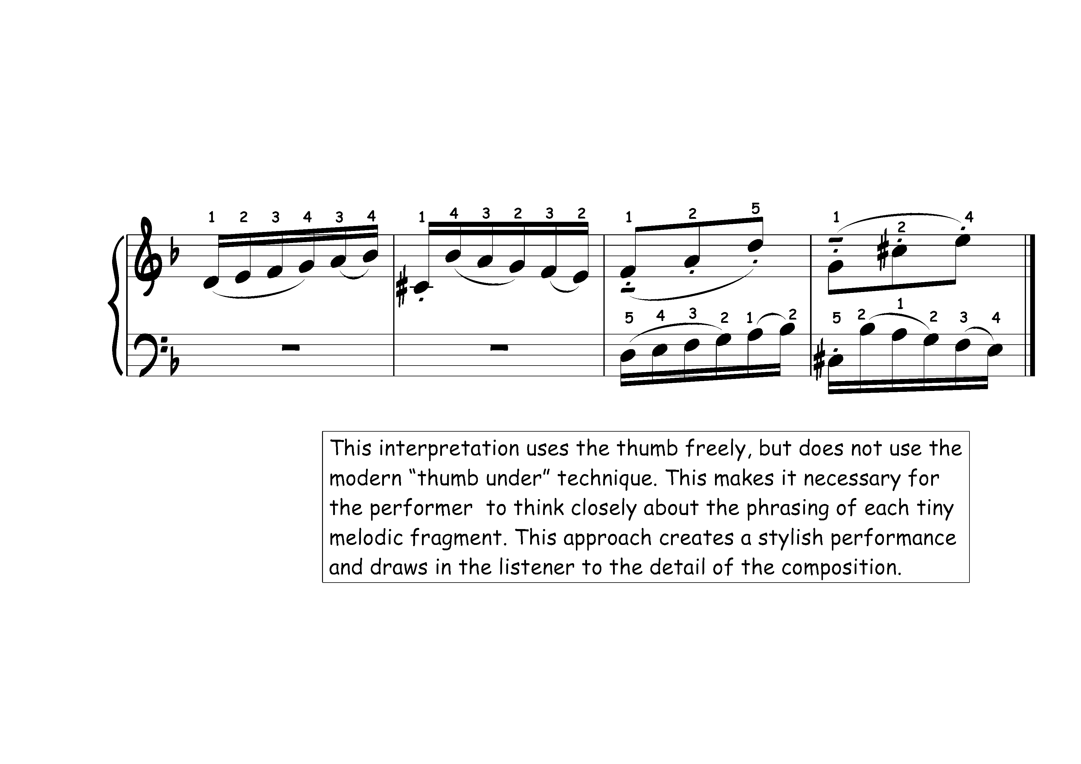 Bach D minor Player C