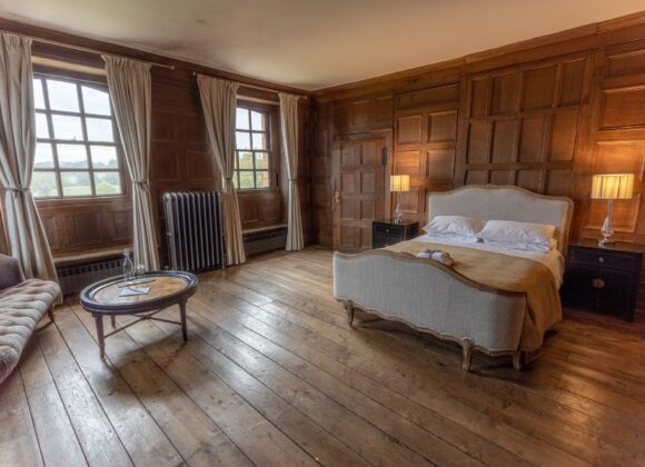 Panelled East bedroom