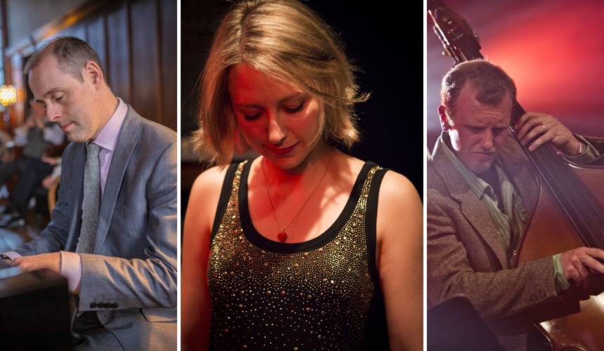 Jazz trio on the lawn with David Hall, Jennifer Maslin & James Sunney: Saturday 12th August 2023, 3pm – TICKETS NOW ON SALE