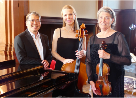 Piano trio standing at Bosendorfer