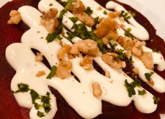 Beetroot & goats' cheese